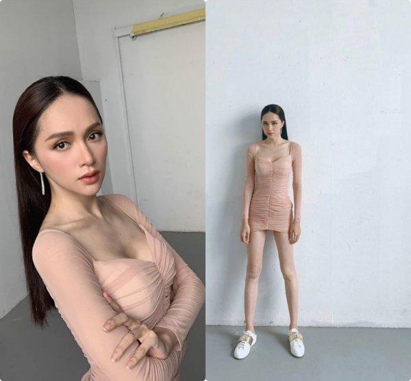 Hương Giang lộ luôn vòng 3 vì mê váy ngắn mà ham nhún nhảy-6