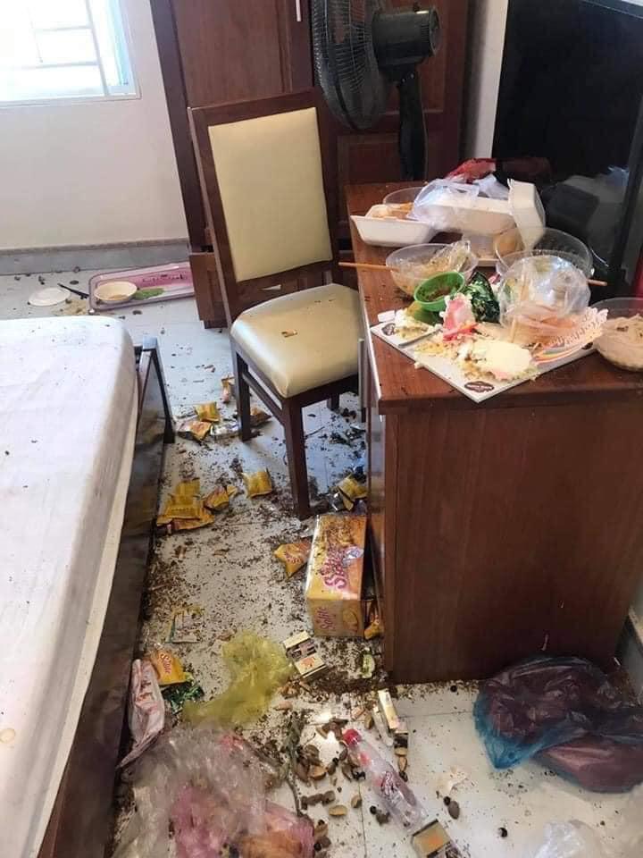 Khiếp vía với pha ở bẩn không ai bằng của thượng đế khi thuê phòng khách sạn-1