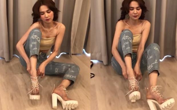 Ngọc Trinh có lẽ đừng mặc hở nữa, gầy quá nên mặc sexy lại càng thảm thương-10