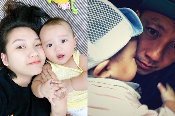 Bà xã Tiến Đạt lộ eo khác thường, dính nghi vấn bầu bí lần 2-7