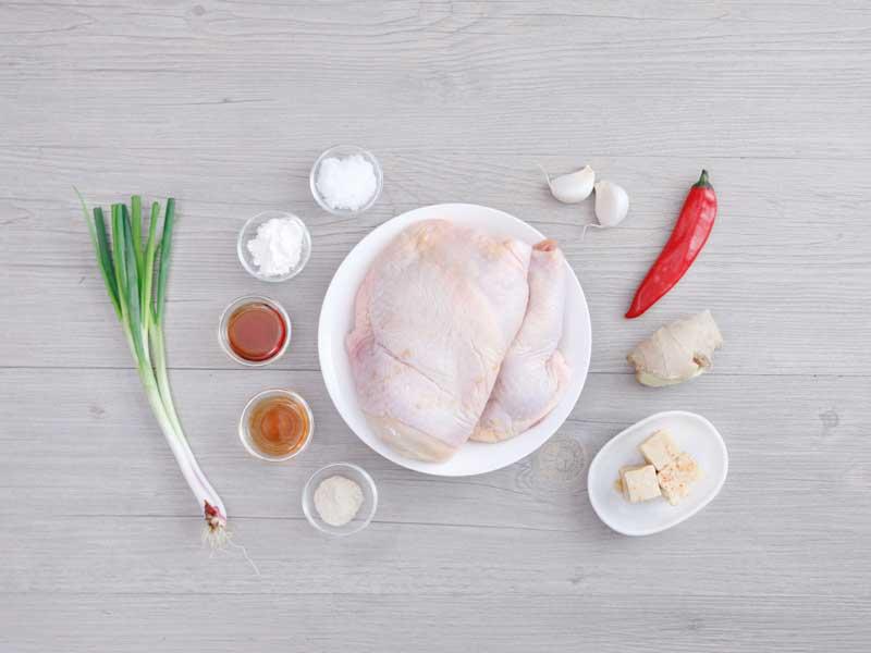 Nắng nóng làm ngay món gà hấp ăn tối thơm mềm lại không phải nấu nướng nhiều-1