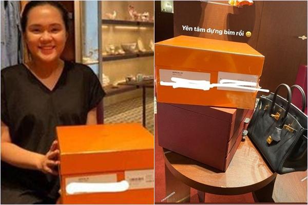 Quỳnh Anh sắm túi Hermes... đựng bỉm, chị gái Huyền Mi cũng rinh túi hiệu nửa tỷ đồng-2
