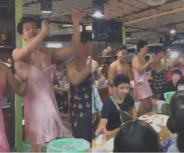 Nhà hàng thuê dàn trai 6 múi mặc váy nhảy múa câu khách khiến cộng đồng mạng dậy sóng-2
