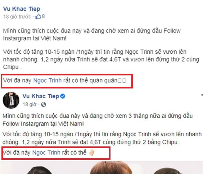 Họa từ miệng Vũ Khắc Tiệp khiến Ngọc Trinh lâm cảnh bị quay lưng-5