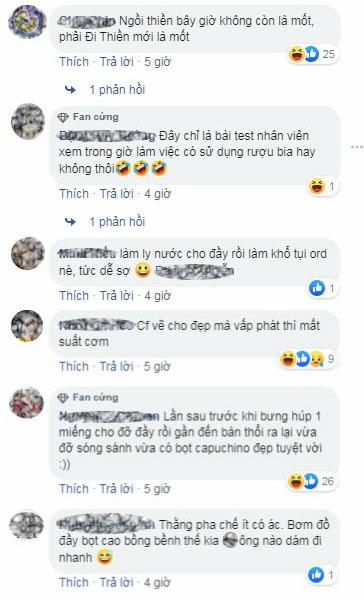 Bật cười nhìn chàng bồi bàn di chuyển kiểu đi thiền mang ly cà phê cho khách-1