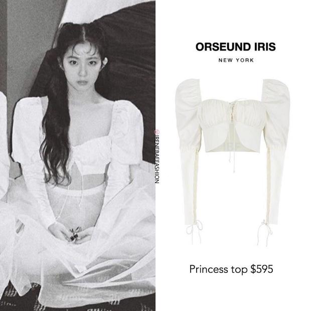 Đụng hàng Lisa cool ngầu nhưng Irene lại xinh như công chúa, vừa khoe được eo vừa lấp ló vòng 1 gợi cảm-6