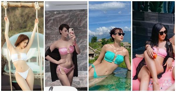 Sunht khoe vòng 1 sau nghi án độ loa: đụng hàng bikini với nữ hoàng nội y, hoa hậu, người mẫu mà không ngán-10