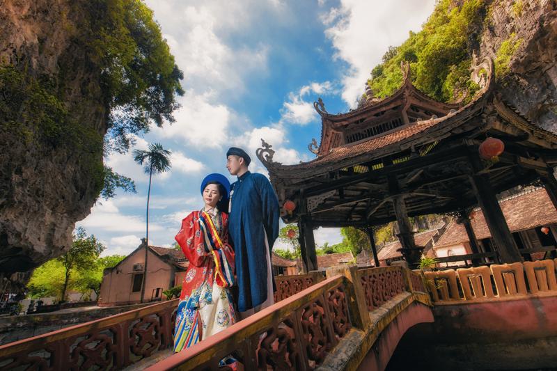 Ảnh cưới xuyên không của cô nàng Phú Quốc chủ động cầm cưa crush bằng list nhạc thất tình-1