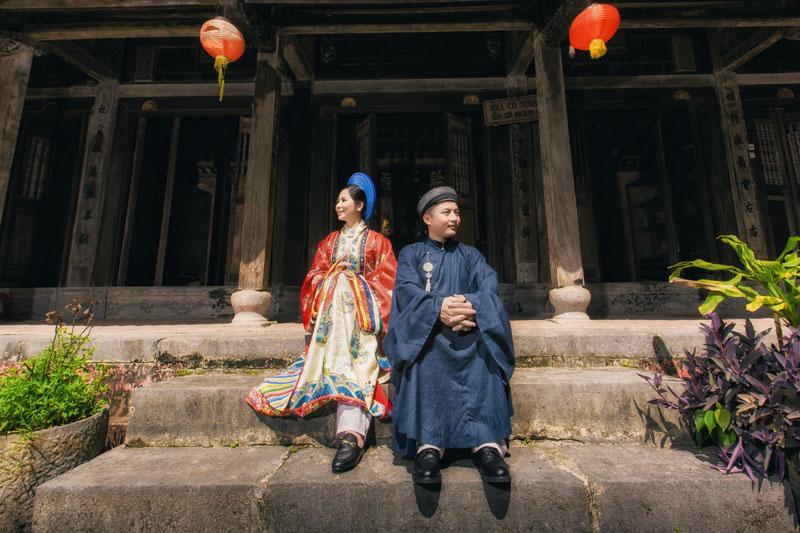 Ảnh cưới xuyên không của cô nàng Phú Quốc chủ động cầm cưa crush bằng list nhạc thất tình-11