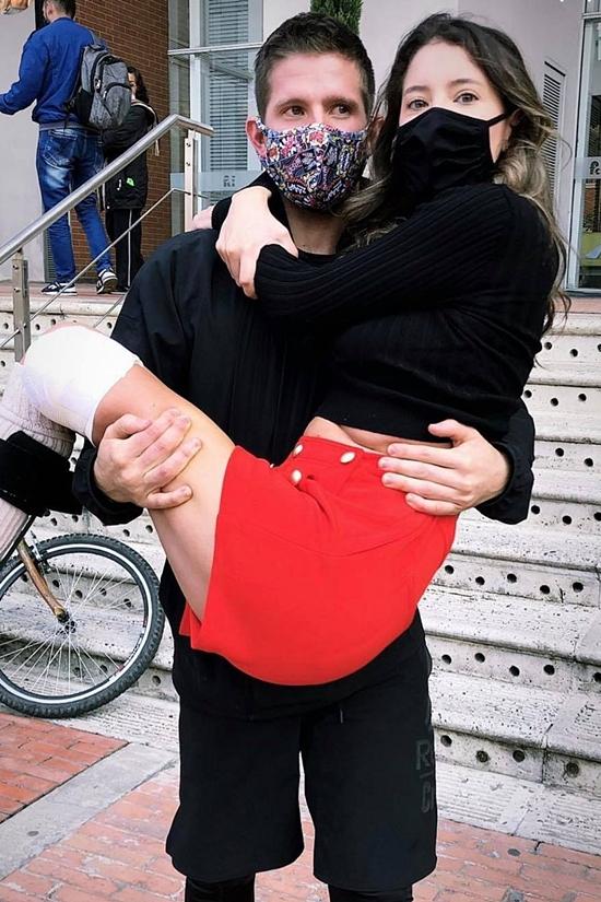 Hoa hậu Colombia làm quen cuộc sống mới sau cưa chân-5