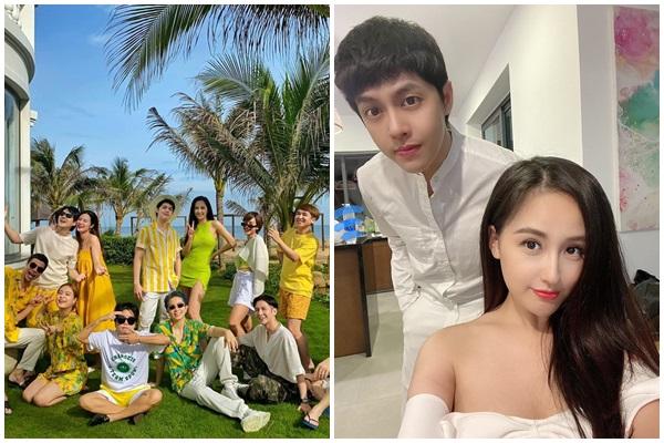 Bức ảnh quyền lực nhất Vbiz: Noo Phước Thịnh và Mai Phương Thúy e ấp trong tiệc của Gil Lê-4