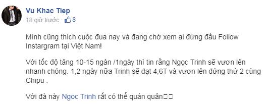 Bị unfollow đồng loạt sau phát ngôn của Vũ Khắc Tiệp, Ngọc Trinh: Cứ bỏ thoải mái-1