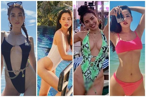 Ngọc Trinh suýt lộ nội y vì pha tạo dáng hớ hênh-9