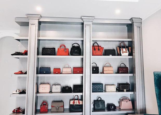 Bảo Thy khoe phòng chất đồ hiệu như trung tâm thương mại-6