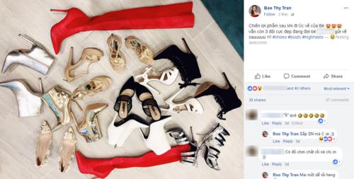 Bảo Thy khoe phòng chất đồ hiệu như trung tâm thương mại-7