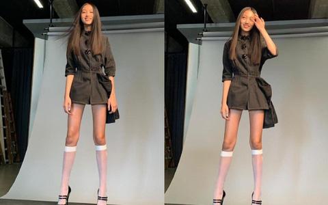 Cực phẩm Cbiz: Đôi chân 130cm của mỹ nhân vô danh đánh bại loạt sao hạng A đình đám-11