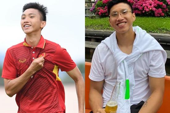 Về nước sau gần 1 năm sang Hà Lan thi đấu, ngoại hình đô con của Văn Hậu gây chú ý