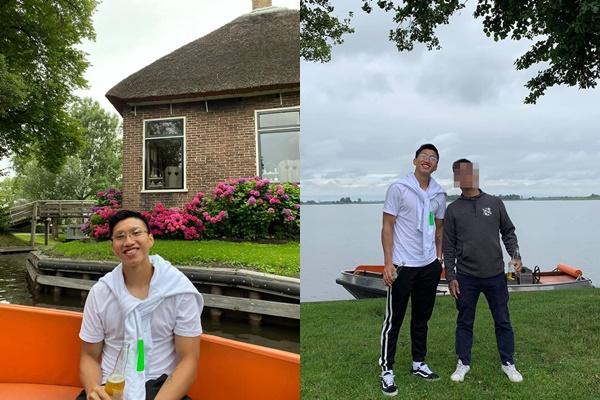 Bùi Tiến Dũng choáng váng thể hình lực lưỡng của Văn Hậu khi sang Hà Lan thi đấu-1