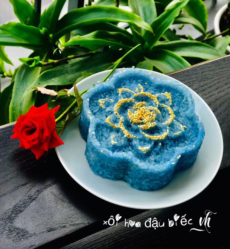 Phát cuồng món ăn làm từ hoa đậu biếc đã đẹp lại ngon của mẹ trẻ Hà Thành-6