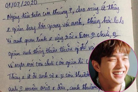 Tâm thư 'ngọt như mía' của chàng trai gửi bạn gái vì lý do không thể buồn cười hơn