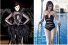 Jolie Nguyễn chuộng đồ bơi sexy và váy áo xuyên thấu 'mặc như không'