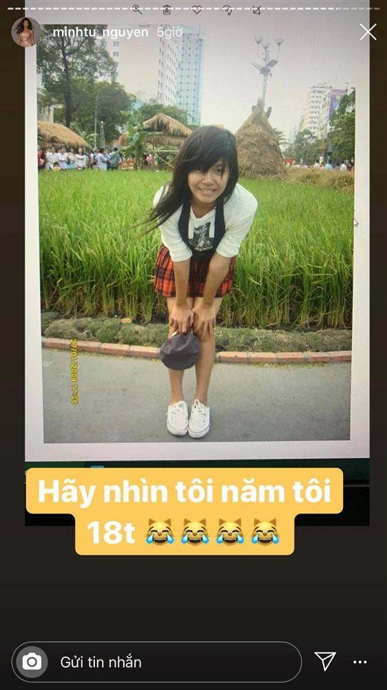 Minh Tú khoe ảnh thời trẻ trâu, tự nhận mình là TOP GỒNG-4