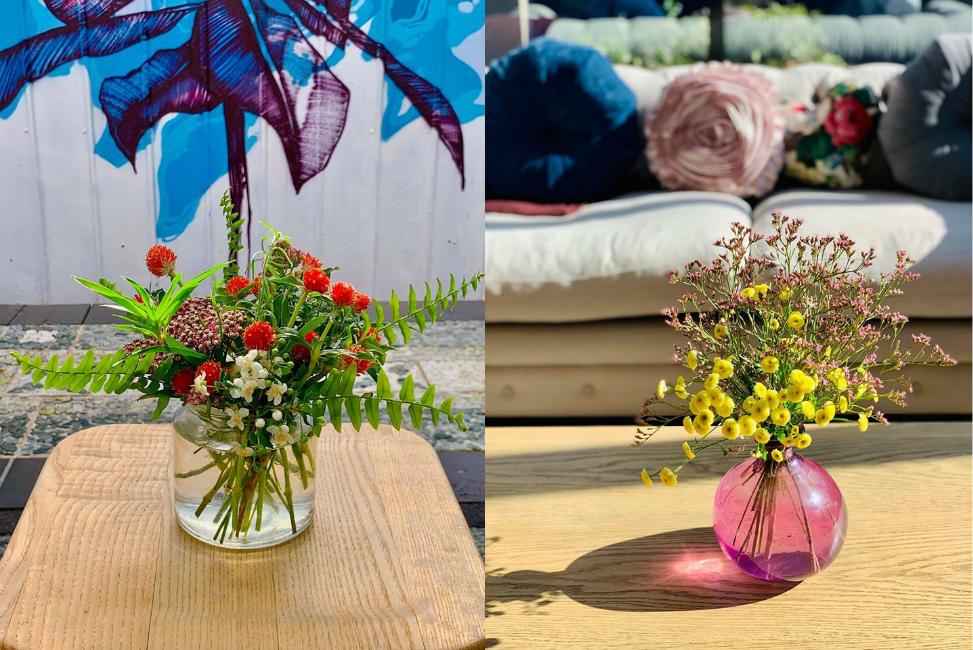 Những lọ hoa đồng nội gợi nhớ tuổi thơ của người phụ nữ gốc Việt-7