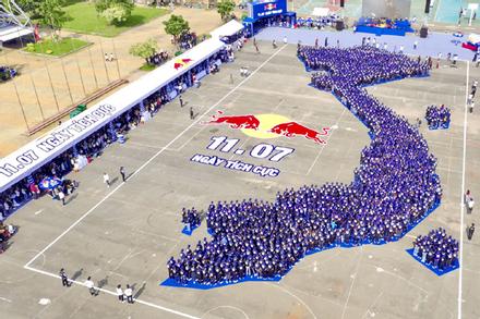 Red Bull ghi dấu ấn với Ngày Tích cực, xác lập kỷ lục châu Á