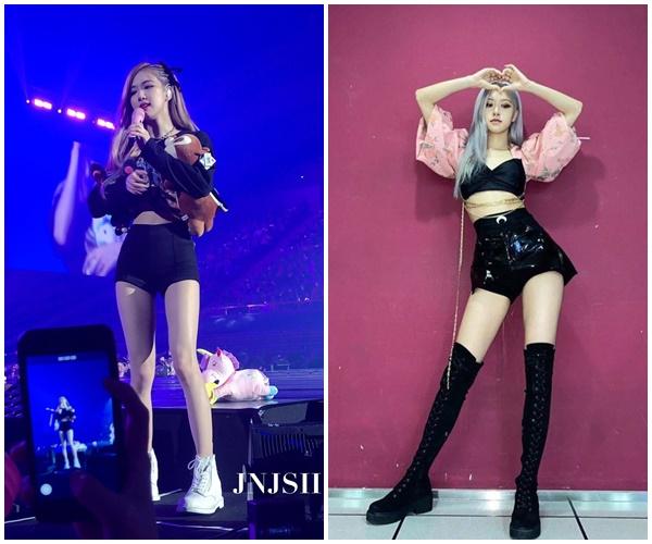 Rosé (Black Pink) tạm biệt chân vòng kiềng một cách ngoạn mục, bí quyết để chân thẳng tắp là gì?-5