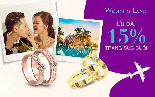 Wedding Land ưu đãi 15%, tặng kỳ nghỉ trăng mật 5 sao-4