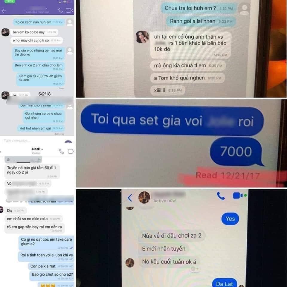 Rò rỉ tin nhắn Lục Triều Vỹ kiếm mồi mại dâm trước khi bị bắt quả tang-2