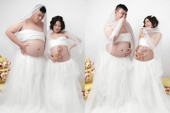 Bộ ảnh 'người đàn ông mang bầu' chiếm sóng khắp cõi mạng hôm nay