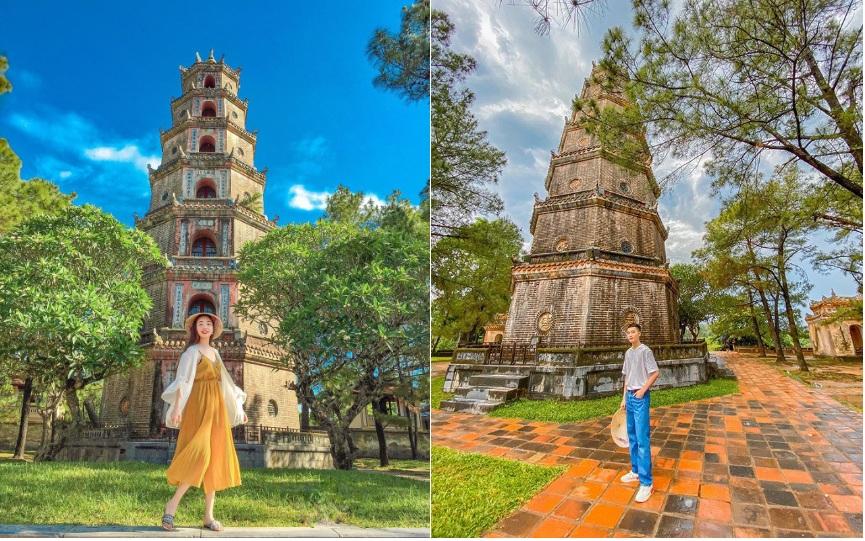 Sống ảo ở 3 ngôi chùa xứ Huế có kiến trúc đẹp-4