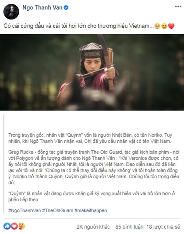 Ngô Thanh Vân đưa điều kiện khi đóng phim Hollywood: Đặt tên nhân vật theo tiếng Việt-2