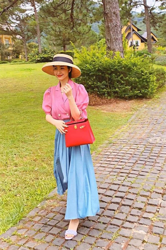 Hòa Minzy chuộng phong cách cổ điển, đằm thắm như quý bà sau tin đồn sinh con-7