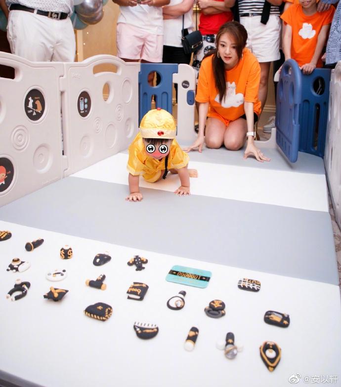 An Dĩ Hiên rạng rỡ xuất hiện sau sự cố bị động thai-5