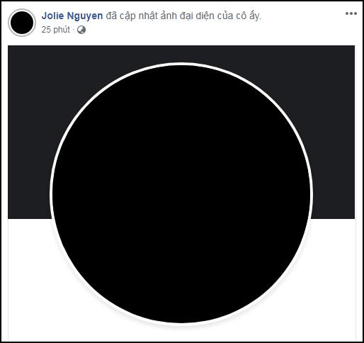 Jolie Nguyễn đổi avatar đen, tự R.I.P chính mình, có ý định tự tử-1