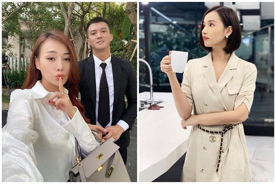 Phương Oanh, Lã Thanh Huyền đua nhau trưng diện hàng hiệu trên phim