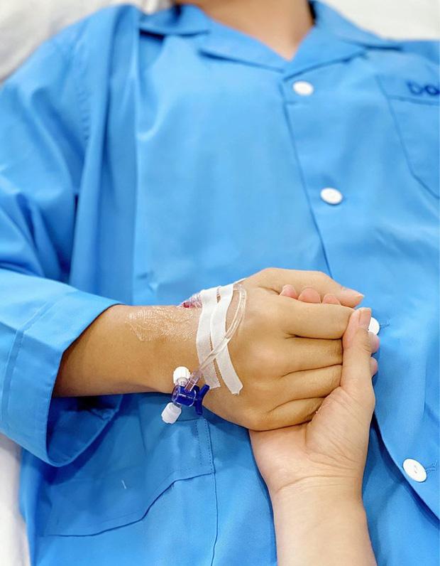 Đăng Khôi phẫu thuật viêm tai cấp, tâm sự của bà xã gây xúc động-3