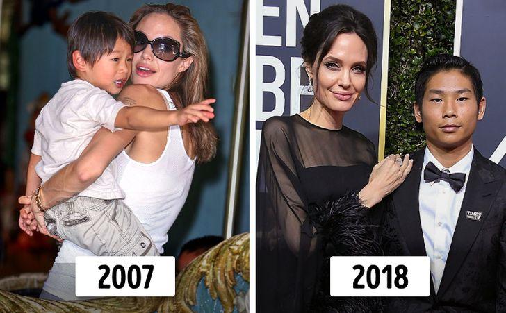 6 con của Angelina Jolie và Brad Pitt thay đổi thế nào?-2