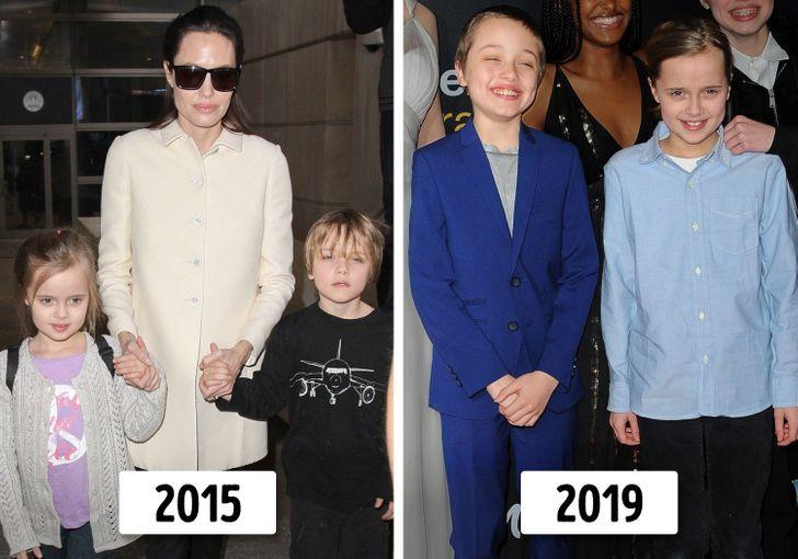 How have the 6 children of Angelina Jolie and Brad Pitt changed?-5