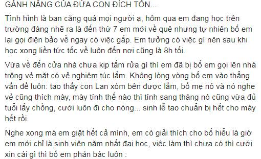 Bi hài: Gánh nặng cháu đích tôn, mới học năm nhất đại học bị bố gọi về ép cưới gấp-1