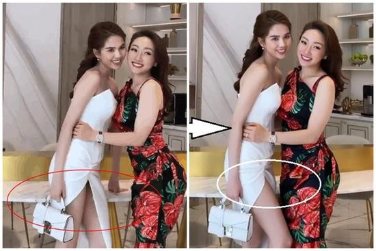 Ngọc Trinh suýt lộ nội y vì pha tạo dáng hớ hênh