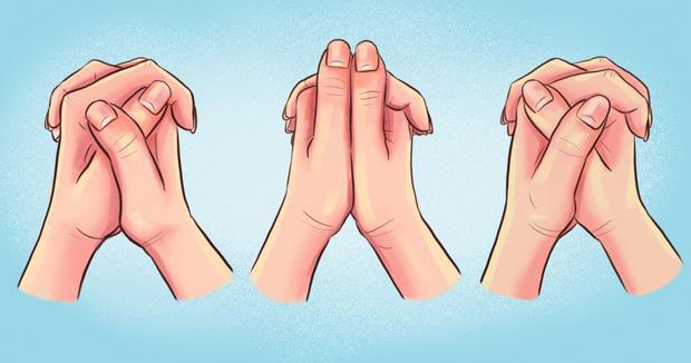 Nắm hai tay lại và xem ngón tay đặt như thế nào: Bài test đơn giản hé lộ bí mật sâu kín nhất về tính cách của bạn-1