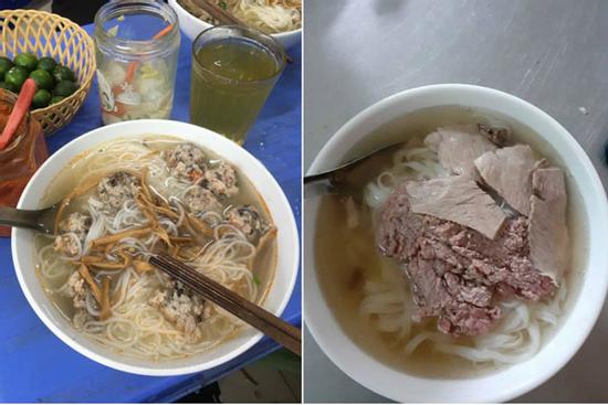 Những bát bún, phở không có lấy một tia hi vọng màu xanh của team 'có thù với hành'