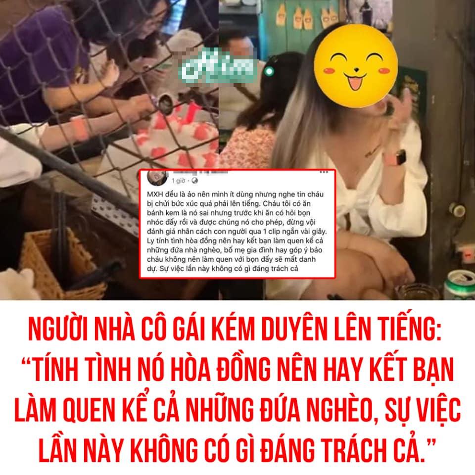 Người nhà cô gái ăn vụng bánh gato đồng loạt vào giải vây như mẹ thiên hạ-2