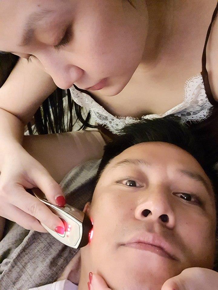 Được bà xã Thu Hương chăm da kĩ lưỡng, bảo sao Tuấn Hưng 41 tuổi mà trẻ mãi không già-7