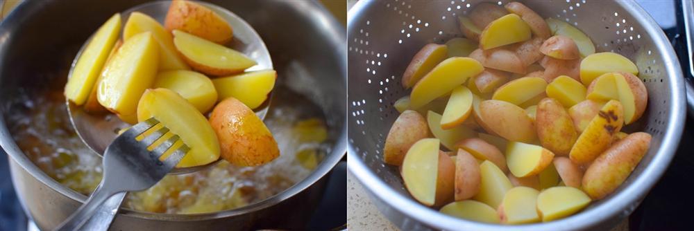 Khoai tây chiên mà làm thế này thì ăn cơm hay ăn vặt đều hết trong 1 nốt nhạc-2