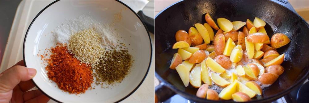 Khoai tây chiên mà làm thế này thì ăn cơm hay ăn vặt đều hết trong 1 nốt nhạc-3