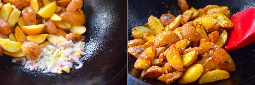 Khoai tây chiên mà làm thế này thì ăn cơm hay ăn vặt đều hết trong 1 nốt nhạc-4